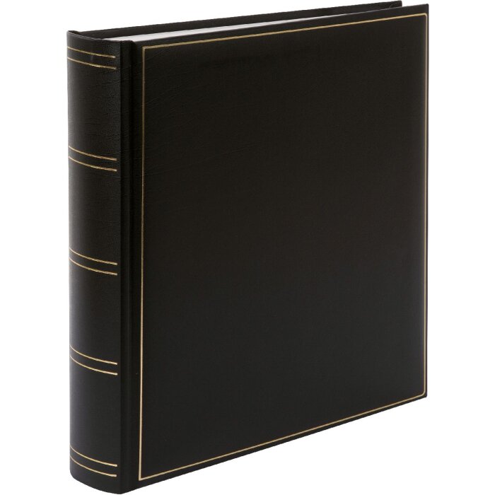 Goldbuch Jumbo Photo Album Classic czarny 30x31 cm 100 bialych stron