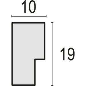 Newton Ramka na zdjęcia 10x15 cm biała