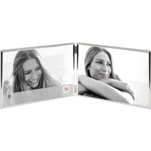 Chloe Portrait Frame 2 zdjęcia 9x13 cm landscape silver