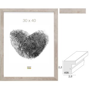 Drewniana rama S45RH1AR naturalna