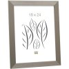 Ramka plastikowa S41VD1 srebrna 15x20 cm szkło antyrefleksyjne