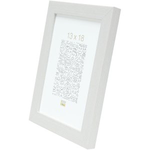 Ramka plastikowa S41VF1 biała 10x15 cm szkło antyrefleksyjne