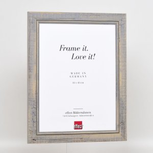 Effect Solid Wood Picture Frame 2240 grey 10x10 cm Normal Glass