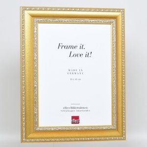 Effect Baroque Picture Frame Profil 31 złoty 10x10 cm Szkło antyrefleksyjne