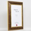 Effect Baroque Picture Frame Profil 31 brązowy 10x10 cm Szkło antyrefleksyjne