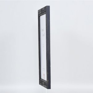 Effect Solid Wood Picture Frame 2240 black 10x10 cm Museum Glass