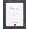 Effect Solid Wood Picture Frame 2240 black 10x10 cm Museum Glass