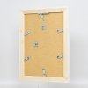 Effect Solid Wood Picture Frame 2240 white 10x10 cm Museum Glass