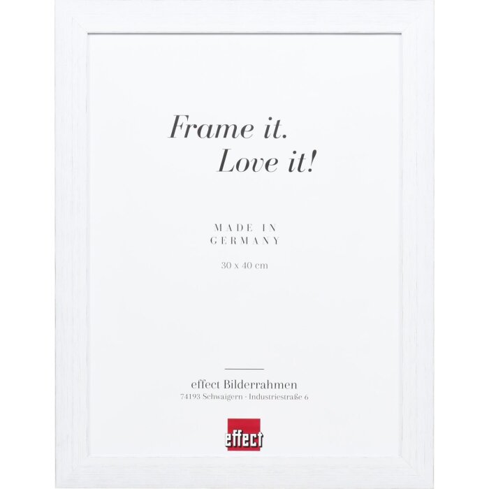 Effect Picture Frame 2319 biała 10x15 cm szkło muzealne