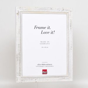 Effect Solid Wood Picture Frame 2240 white 10x15 cm Normal Glass