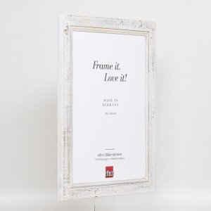 Effect Solid Wood Picture Frame 2240 white 10x15 cm szkło antyrefleksyjne