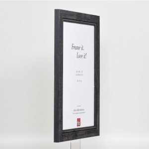 Effect Solid Wood Picture Frame 2240 black 10x15 cm Acrylic Glass