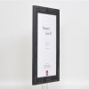 Effect Solid Wood Picture Frame 2240 black 10x15 cm Acrylic Glass