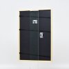 Efekt rama z litego drewna profil 20 czarny 10,5x14,8 cm szkło zwykłe