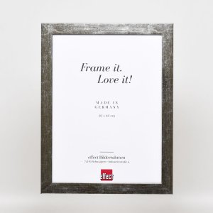 Effect Picture Frame 2311 srebrny wysoki połysk 13x13 cm szkło antyrefleksyjne