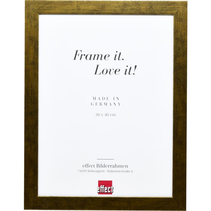 Effect Picture Frame 2312 antique gold 13x13 cm szkło akrylowe