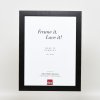 Effect Picture Frame 2319 czarna 14,8x21 cm Szkło muzealne