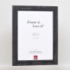 Effect Solid Wood Picture Frame 2240 black 15x20 cm Normal Glass