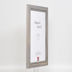 Effect Solid Wood Picture Frame 2240 Grey 18x24 cm Acrylic Glass