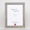 Effect Solid Wood Picture Frame 2240 Grey 18x24 cm Acrylic Glass