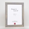 Effect Solid Wood Picture Frame 2240 Grey 18x24 cm Acrylic Glass