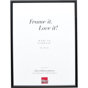 Effect Solid Wood Frame Profile 20 black 20x20 cm Acrylic...