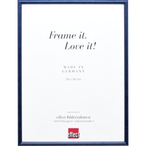 Effect Solid Wood Frame Profile 20 blue 20x20 cm Acrylic...