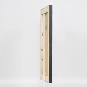 Effect Solid Wood Picture Frame 2240 black 20x28 cm Museum Glass