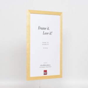 Efekt drewniana rama profil 2210 naturalny 20x30 cm szkło akrylowe