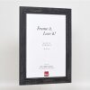 Effect Solid Wood Picture Frame 2240 black 21x29,7 cm Museum Glass