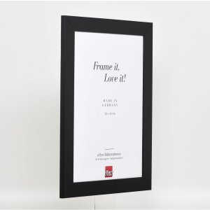 Efekt Solid Wood Frame Profil 30 czarny 23x70 cm Szkło muzealne