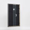 Efekt rama z litego drewna profil 25 żółty 25x30 cm szkło przezroczyste