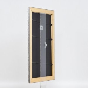Efekt Rama drewniana Profil 94 srebrny 25x60 cm Szkło zwykłe
