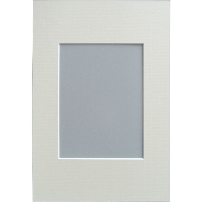 Walther Bevel Cut Passepartout - 15x20 cm (10x15 cm) - kremowy