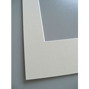 Walther Bevel Cut Passepartout - 15x20 cm (10x15 cm) - kremowy