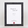 Effect Solid Wood Picture Frame 2240 black 27x48 cm Acrylic Glass