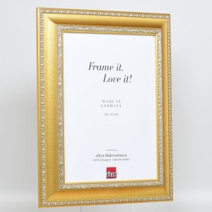 Effect Baroque Picture Frame Profil 31 złoty 27x48 cm Szkło muzealne