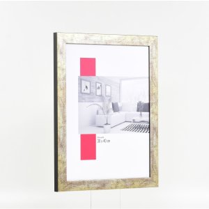 Ramka na zdjęcia Effect 2311 antyczne srebro 30x30 cm szkło antyrefleksyjne