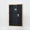 Effect Solid Wood Frame Profile 22 brown-gold 30x45 cm Acrylic Glass