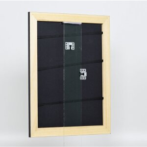 Effect Solid Wood Frame Profile 30 black 30x45 cm Acrylic Glass