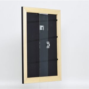 Effect Solid Wood Frame Profile 30 black 30x45 cm Acrylic Glass