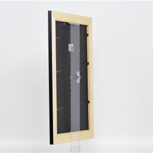 Effect Solid Wood Frame Profile 30 black 30x45 cm Acrylic Glass