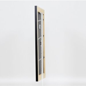 Effect Solid Wood Frame Profile 30 black 30x45 cm Acrylic Glass