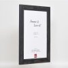 Effect Solid Wood Picture Frame 2240 black 30x45 cm Acrylic Glass