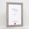 Effect Solid Wood Picture Frame 2240 Grey 30x45 cm Museum Glass