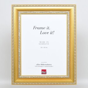 Effect Baroque Picture Frame Profil 31 złoty 30x45 cm Szkło muzealne