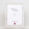 Effect Solid Wood Picture Frame 2240 white 30,5x91,5 cm Normal Glass