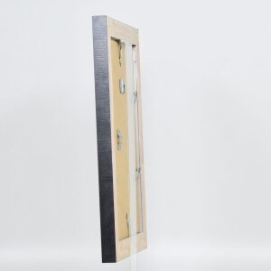 Effect Solid Wood Frame Profile 28 silver 35x100 cm Museum Glass