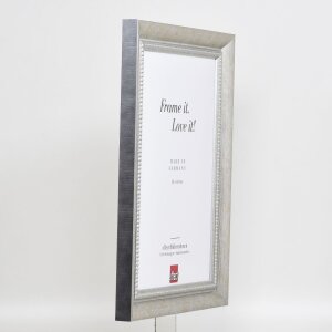 Effect Solid Wood Frame Profile 28 silver 35x100 cm Museum Glass