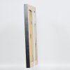 Effect Solid Wood Frame Profile 28 silver 35x100 cm Museum Glass